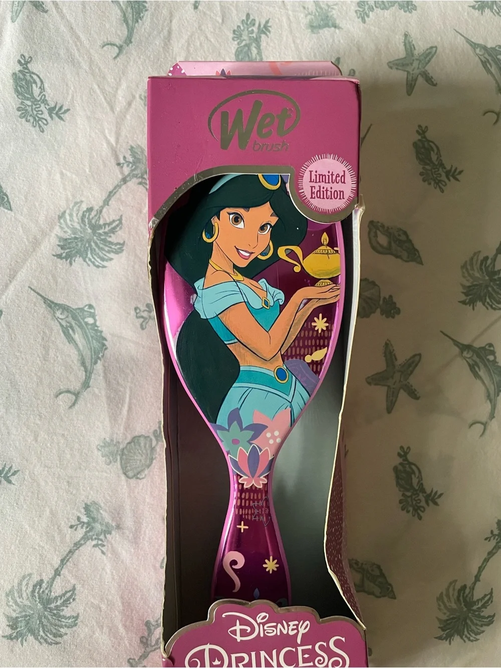 Wet Brush Princess Jasmine limited edition detangling brush - NEW IN BOX